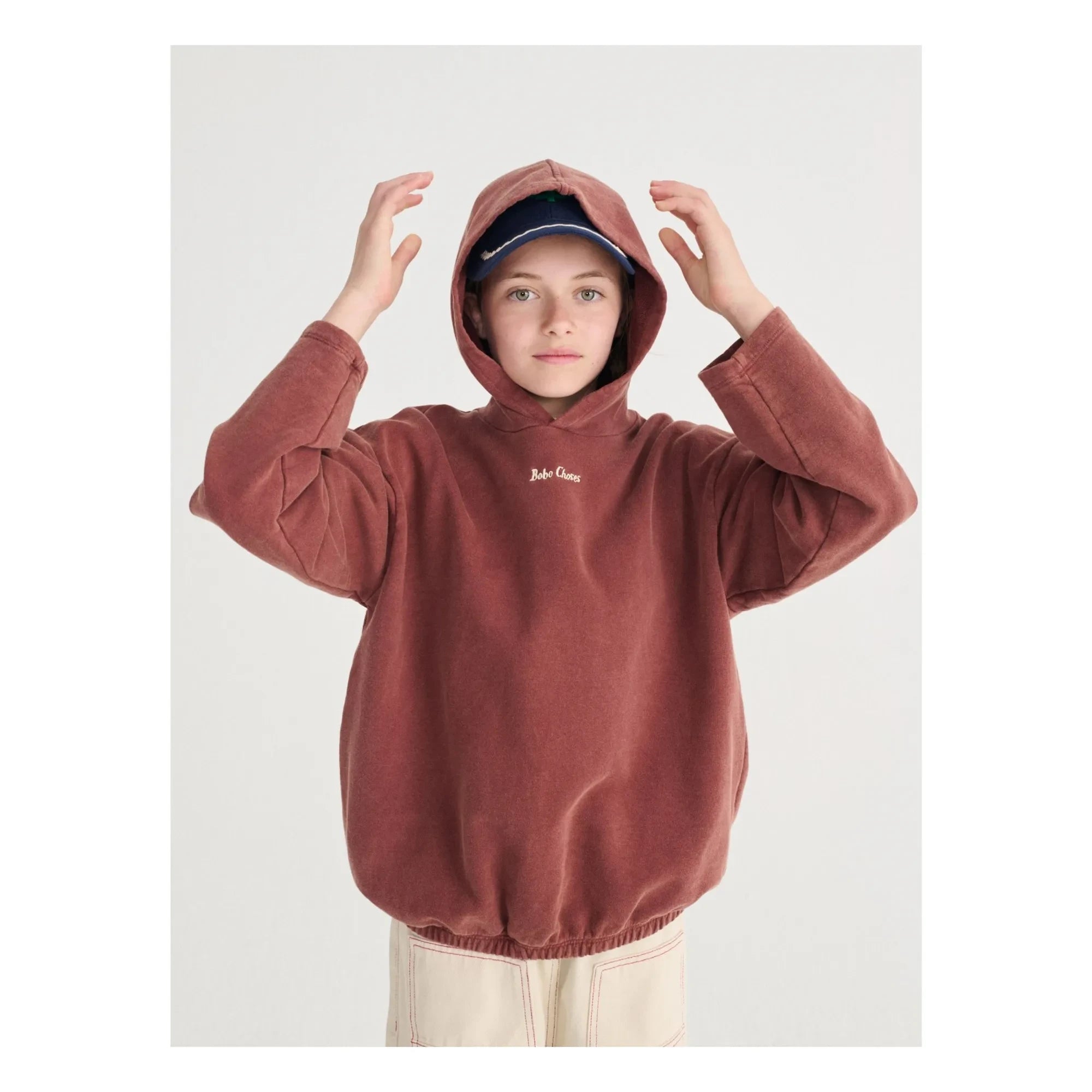 Bobo Choses - Bobo Choses Hoodie aus Bio-Baumwolle | Braun