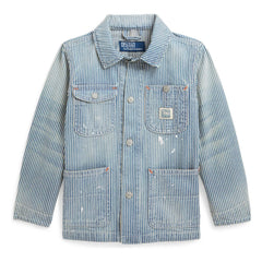 Ralph Lauren - Gestreifte Jeansjacke | Denim