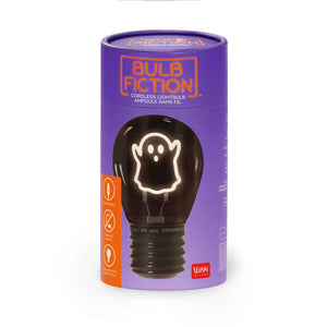 Legami - Dekorative Glühbirnen-förmige Tischlampe - Geist - Glühbirnenfiktio