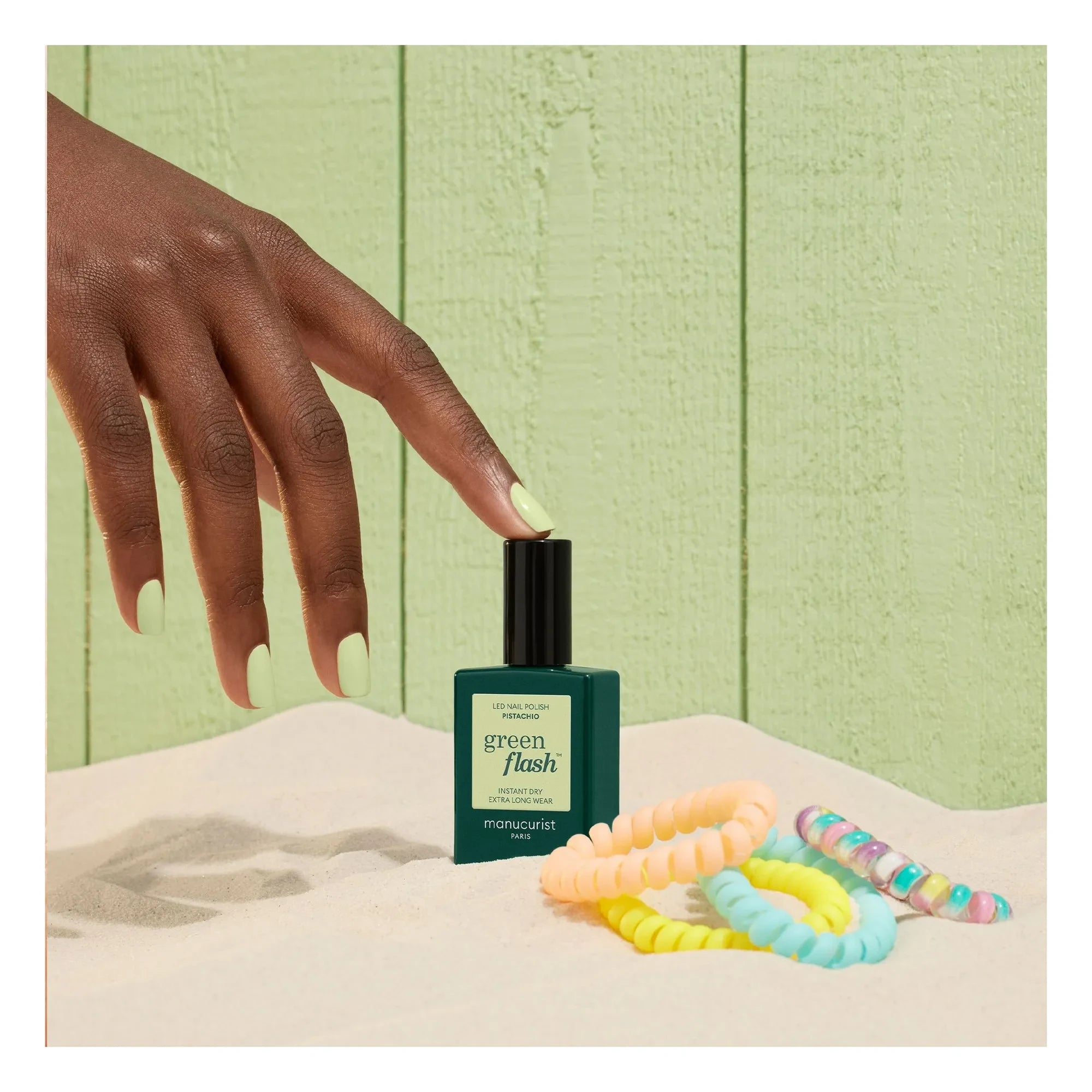 Manucurist - Green Flash Semi-Permanenter Nagellack - 15 ml | Pistachio