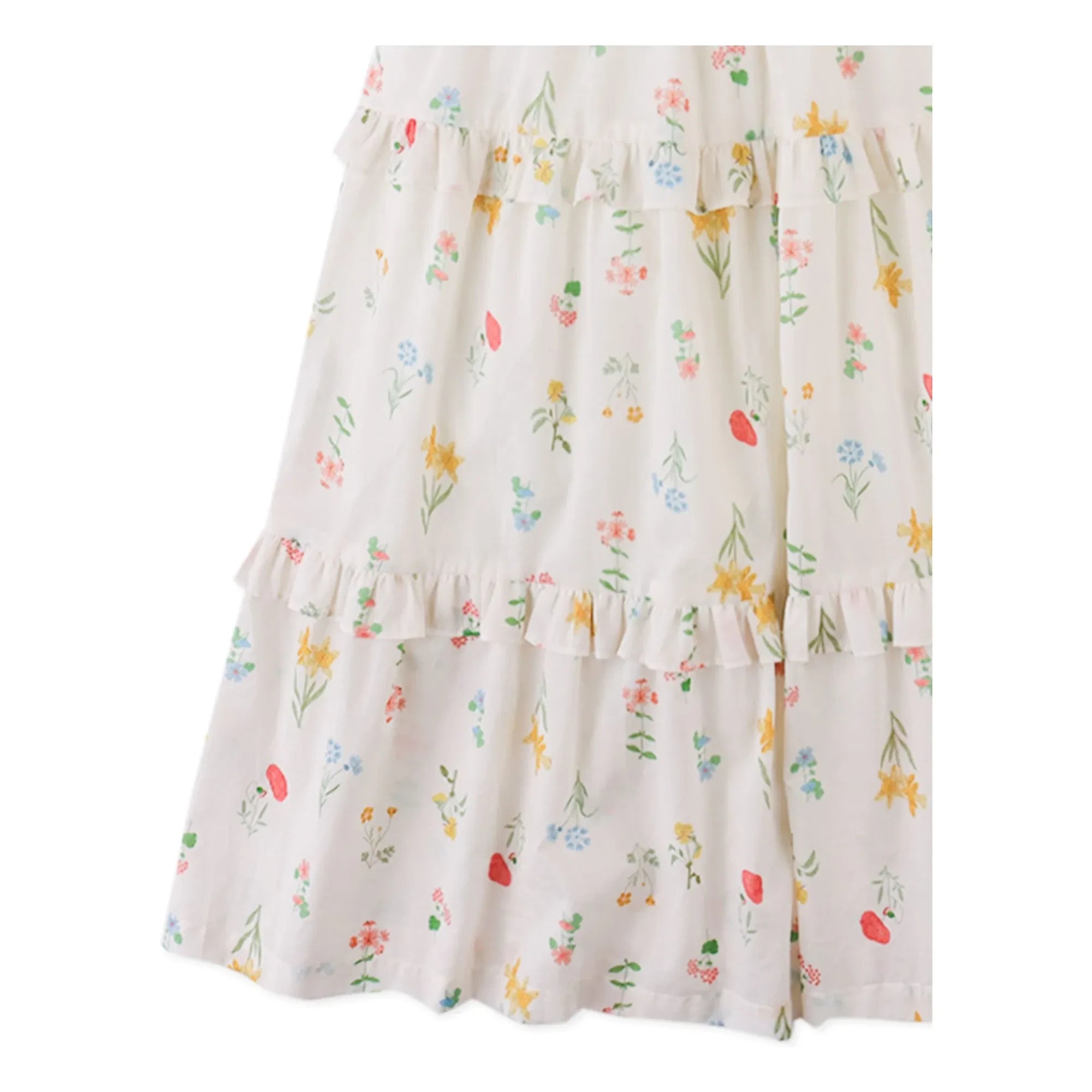Gingersnaps - Chisa Gerüschtes Kleid | Ecru