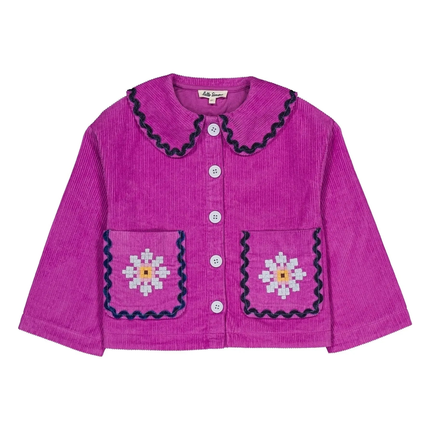 Hallo Simone – Duchesse Samtjacke | Rosa
