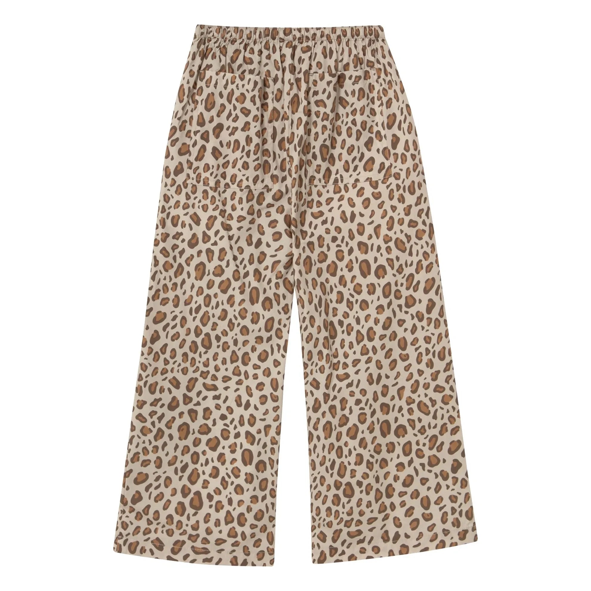 Tinycottons - Poplin-Leopardenhose | Braun