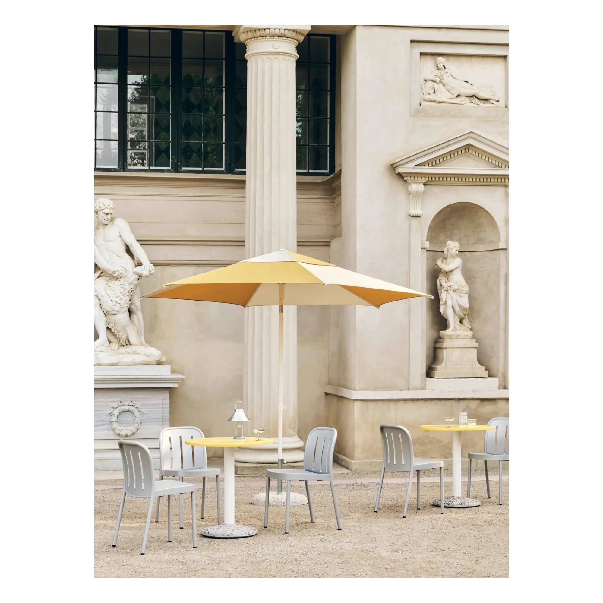 Hay - Sechseckiger Sonnenschirm Terrazza | Ocker