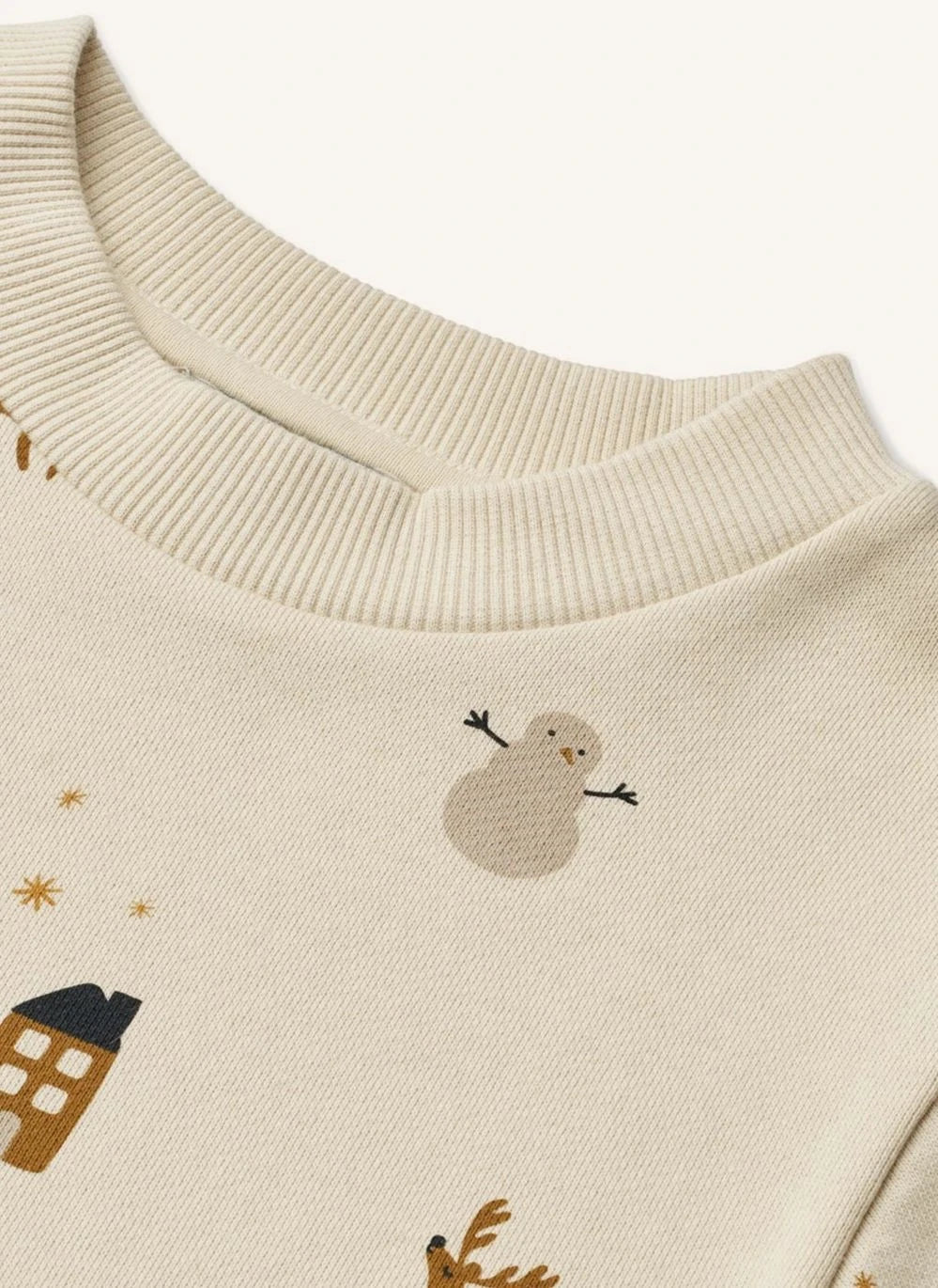 Liewood - Thora Noël organik pamuklu sweatshirt | Ecru