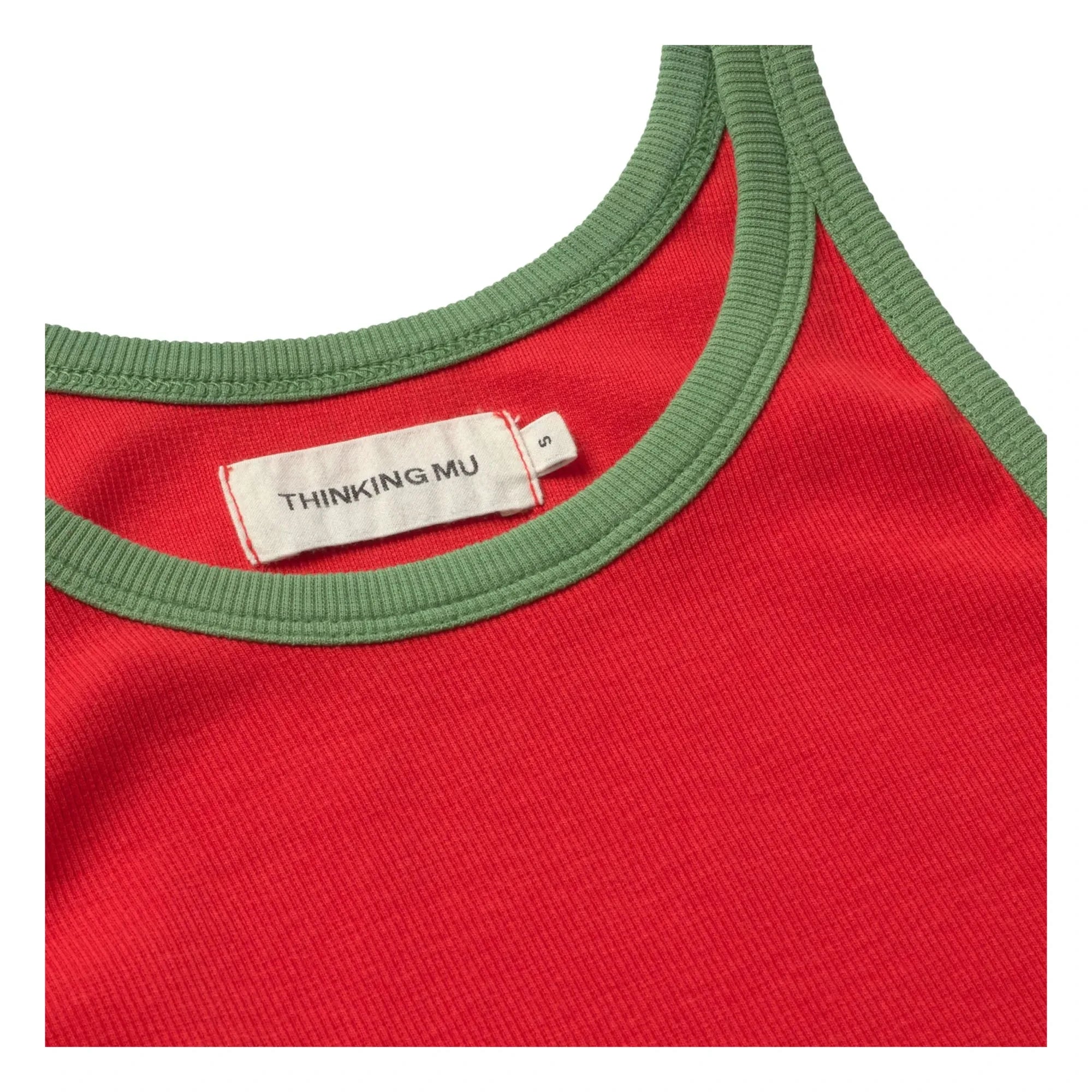 Thinking Mu - Harriet Top aus Bio-Baumwolle | Rot