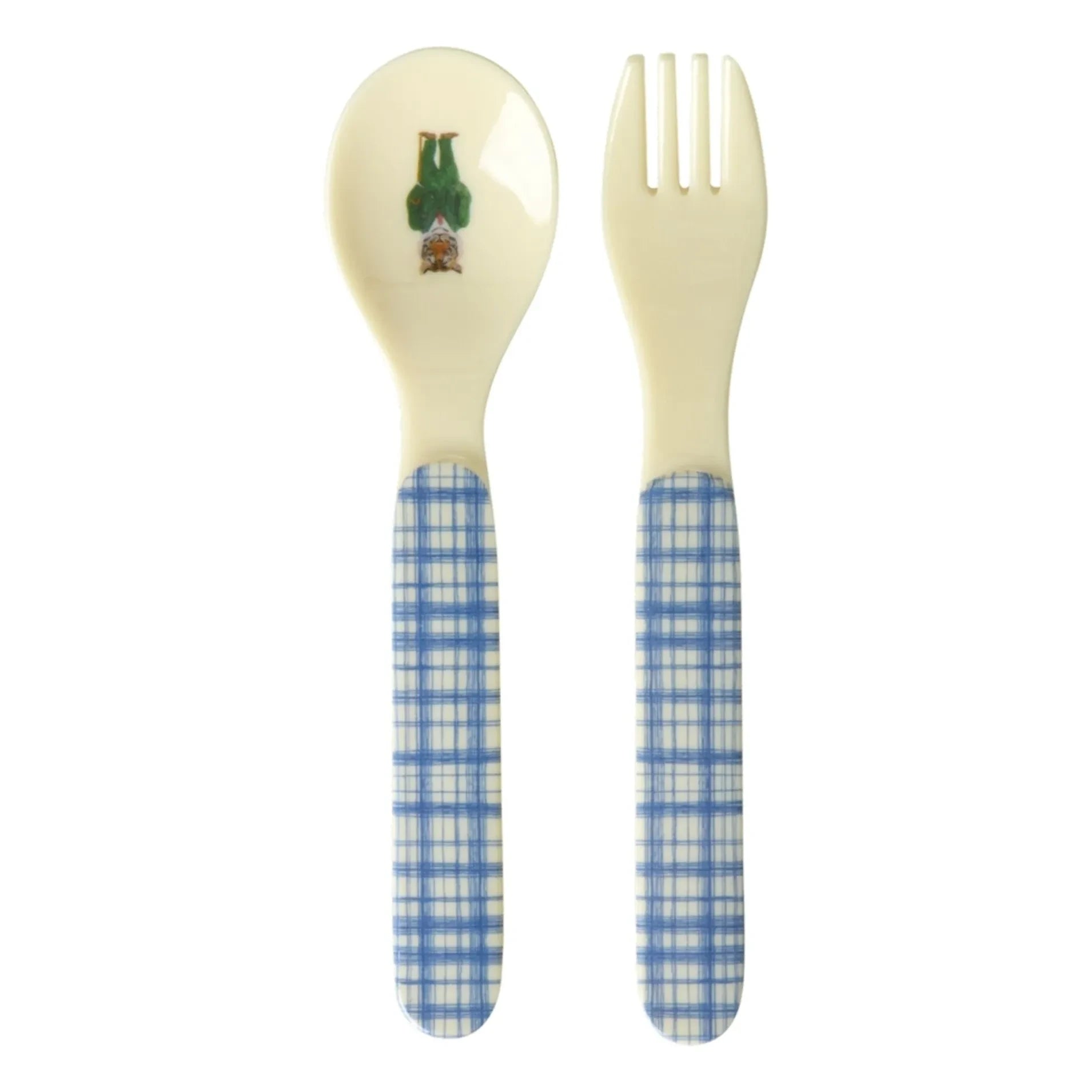 Rice - Melamin-Besteckset - Rice x Nathalie Lété | Blau