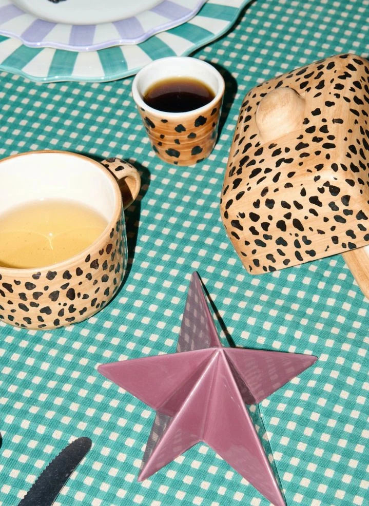Anna + Nina - Leopar kupa | Kahverengi
