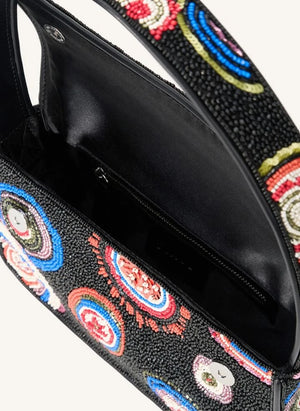 Staud - Tommy Perlen Handtasche | Schwarz