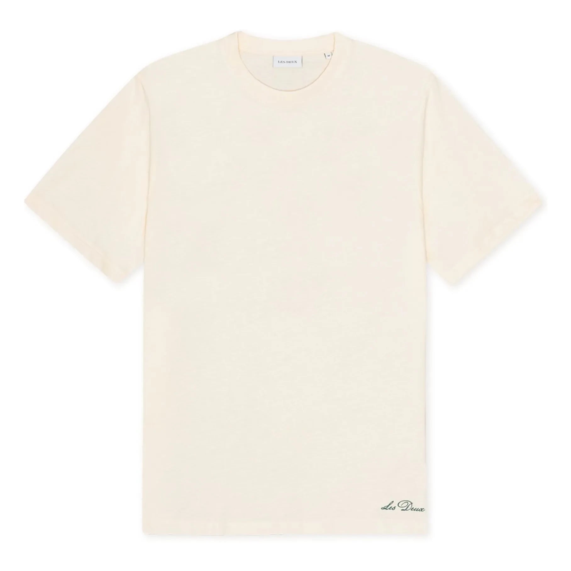 Les Deux - Ben Artist Baumwoll-T-Shirt | Weiß