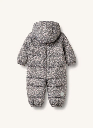 Wheat - Edem Stepp-Overall aus recycelten Fasern mit Blumenmuster | Blassrosa