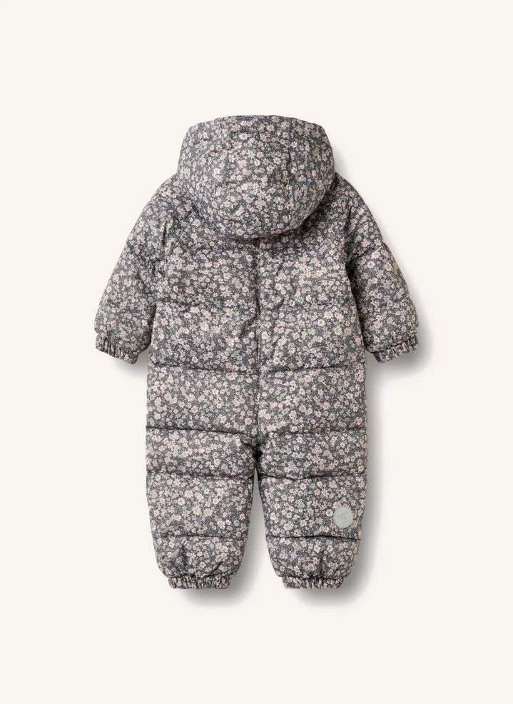 Wheat - Edem Stepp-Overall aus recycelten Fasern mit Blumenmuster | Blassrosa