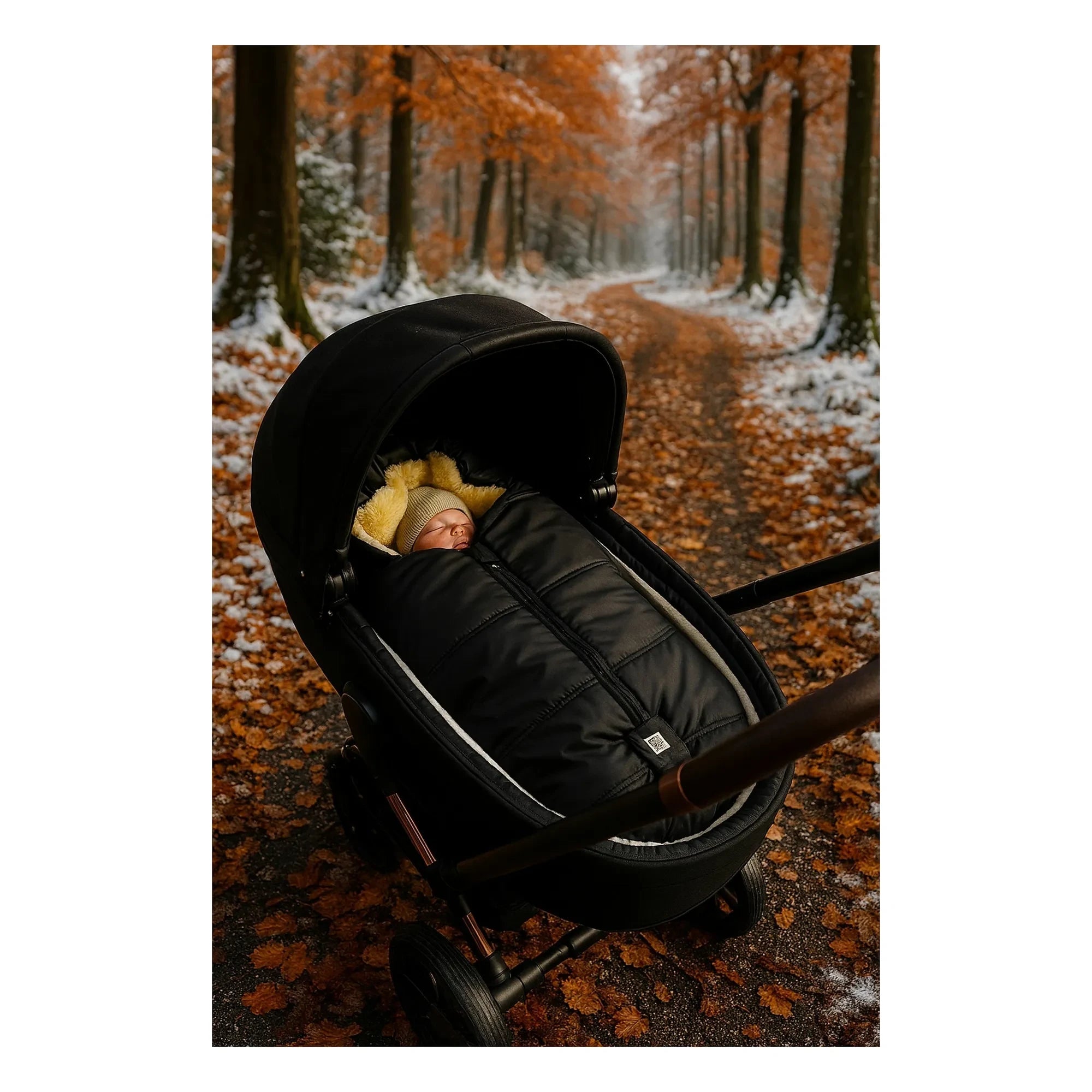 Kaiser - Universal Fußsack für Naadja Babyschale | Schwarz