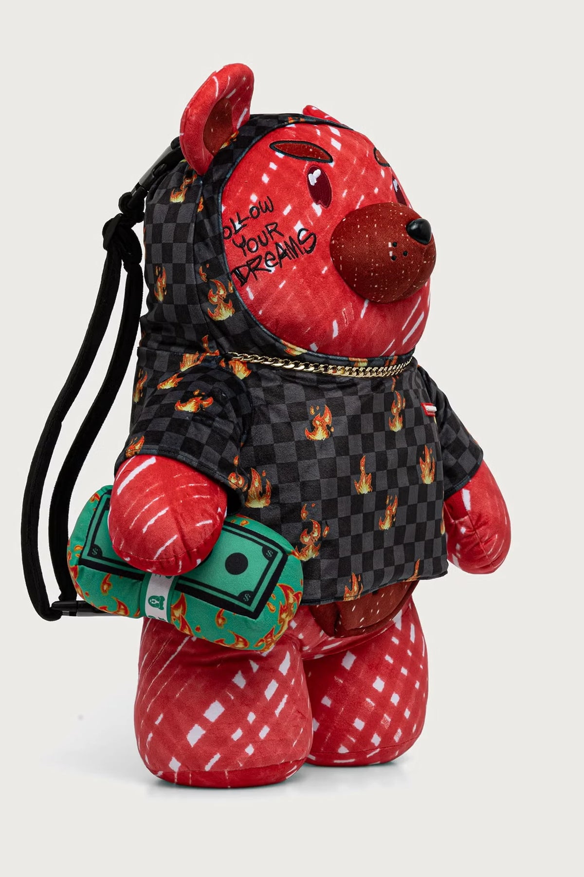 Sprayground - Diablo Moneybear Roter Rucksack 910B8696NSZ