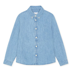 Les Deux - Konrad Denim Hemd | Verwaschenes Blau