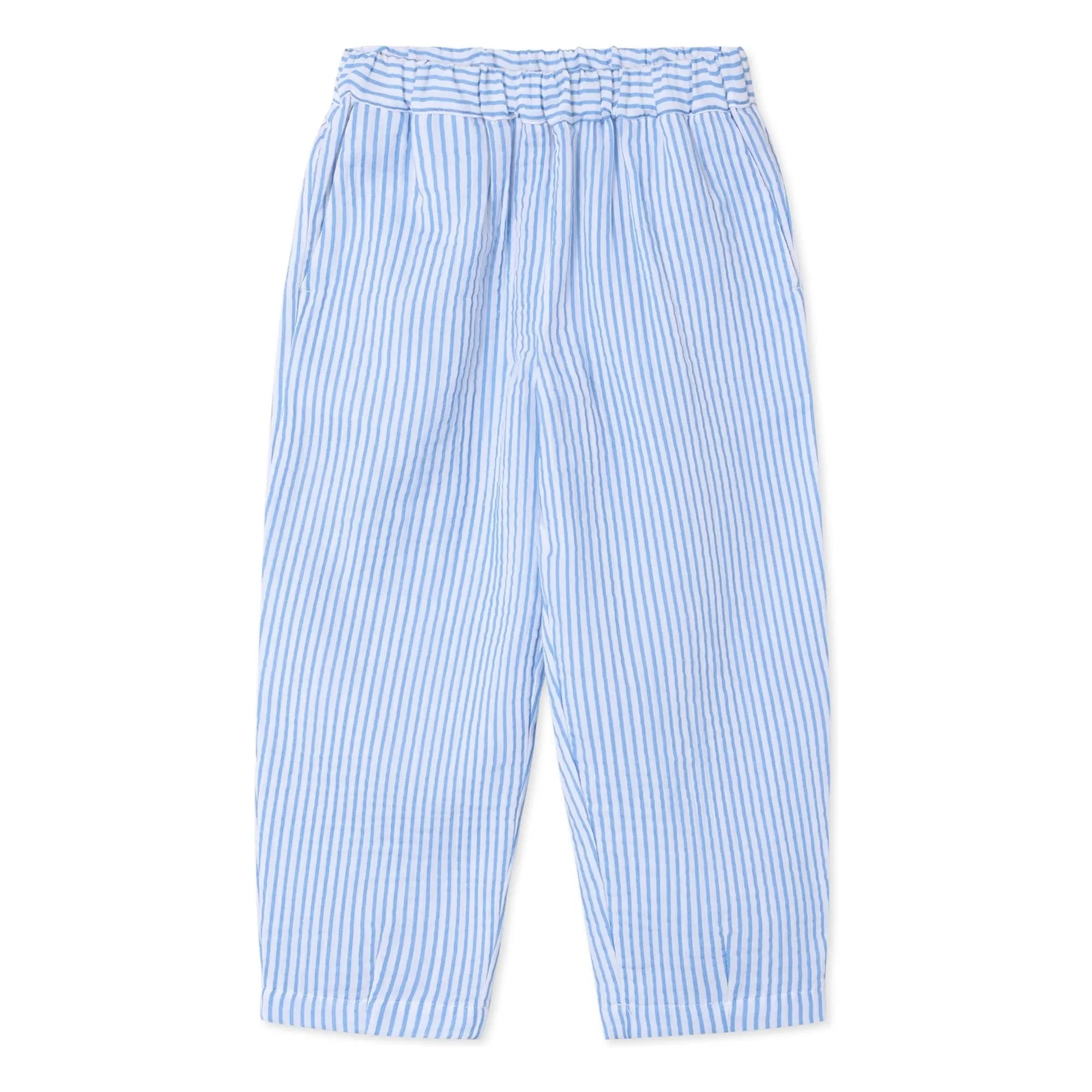 Fliink - Gestreifte Cha-Cha-Hose | Hellblau