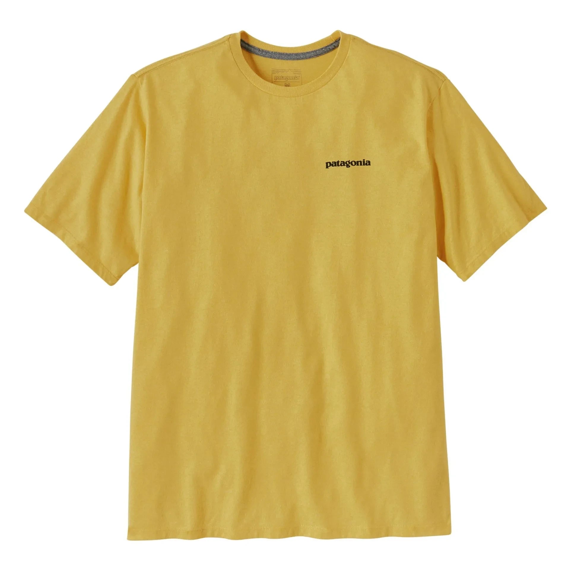 Patagonia - P-6 Logo Responsibili T-Shirt Recycelte Fasern | Gelb
