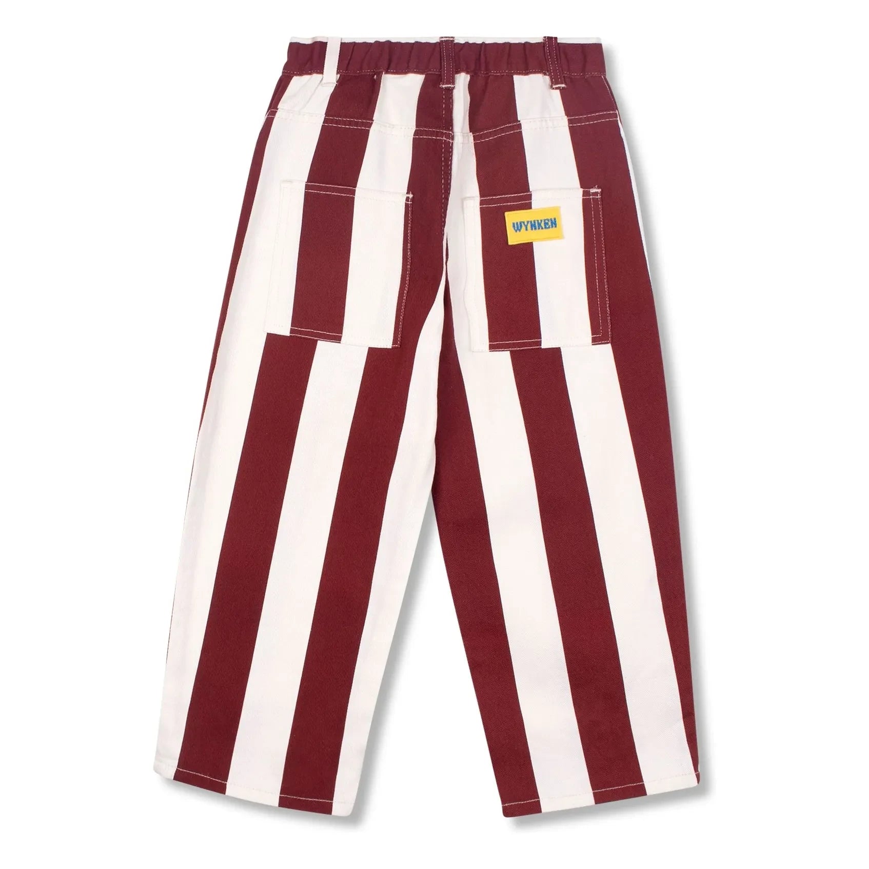 Wynken - Gestreifte Jeans | Burgund