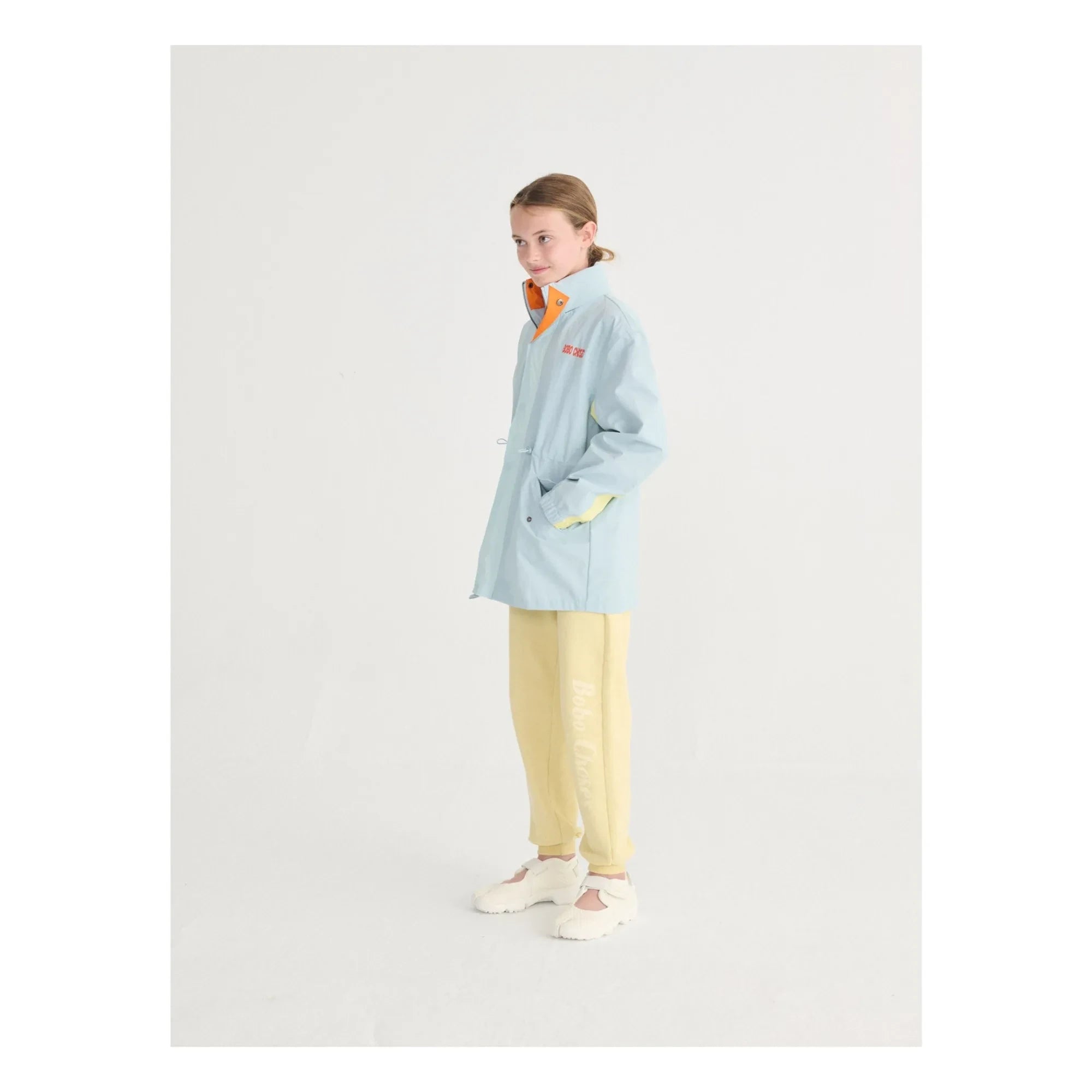 Bobo Choses - Recycelte Faser Wasserdichte Jacke | Hellblau