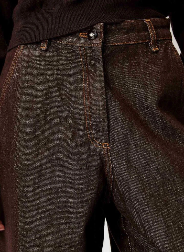 Sessùn - Carles Bio-Baumwolljeans | Chocolate