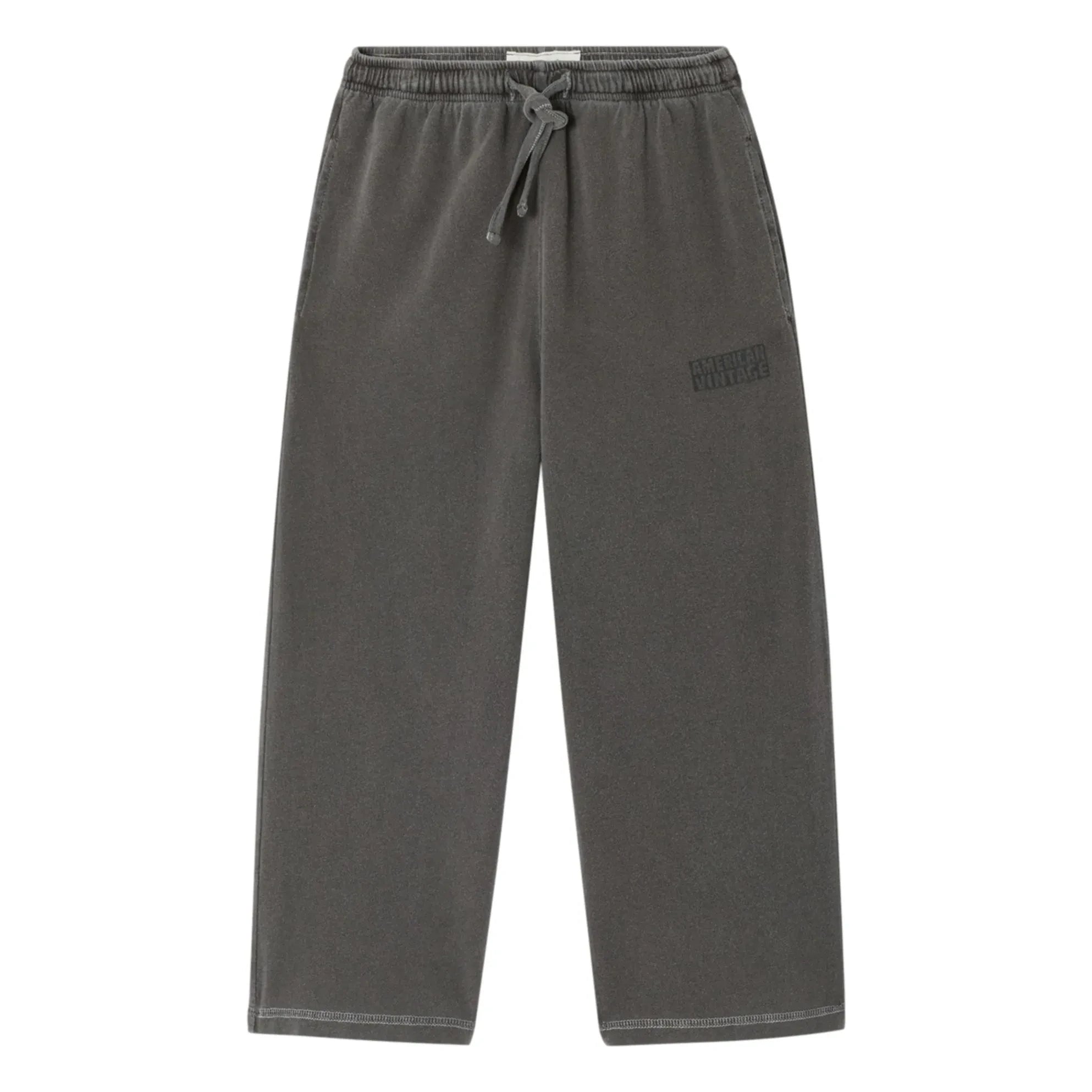 American Vintage - Dunkelgraue Jogginghose Large Pymaz