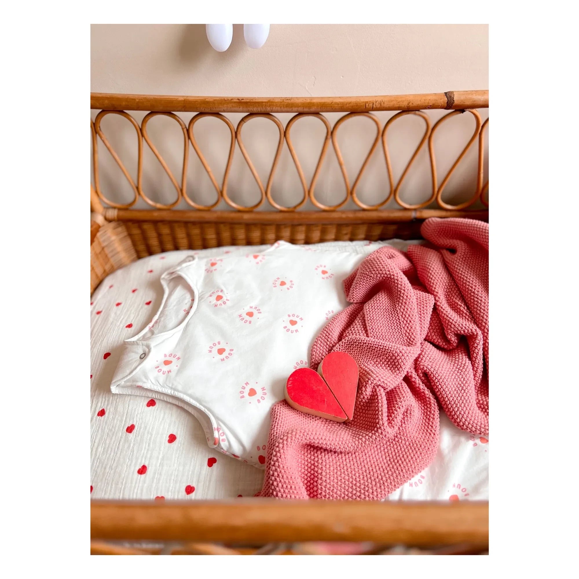 Rose in April - Sarah Boum Boum Schlafsack | Weiß