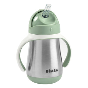 Béaba - Edelstahl-Trinklernbecher - 250 ml | Salbei