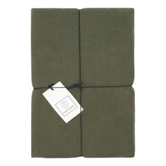 Haomy - Dili Baumwoll-Voile Spannbettlaken | Khaki