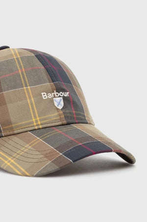 Barbour Tartan Sports Cap Pamuklu Vizörlü Şapka