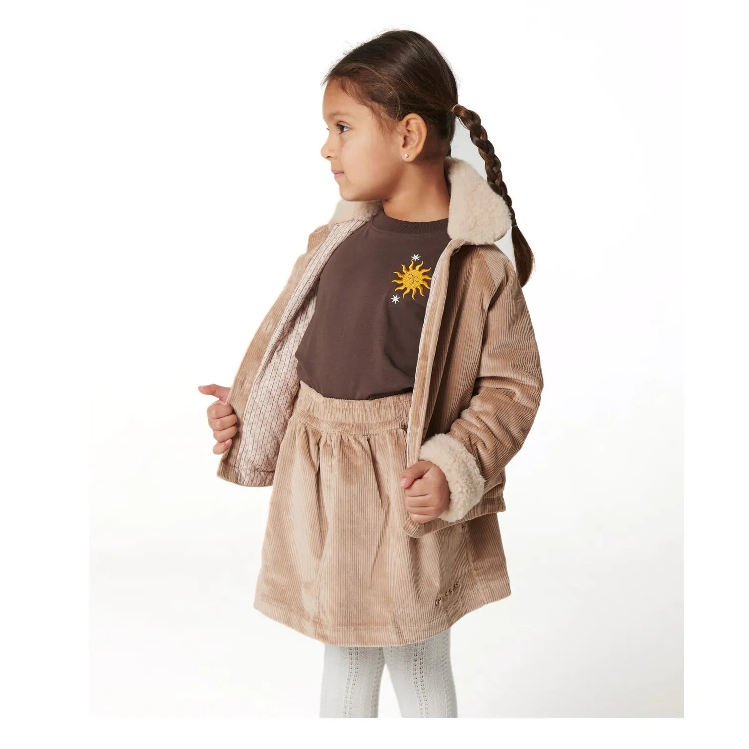 Copenhagen Colors - Bio-Baumwoll-Cordrock | Beige