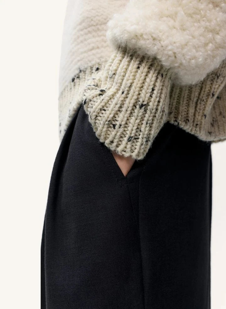 Cordera - Melierte Merinowolljacke | Beig