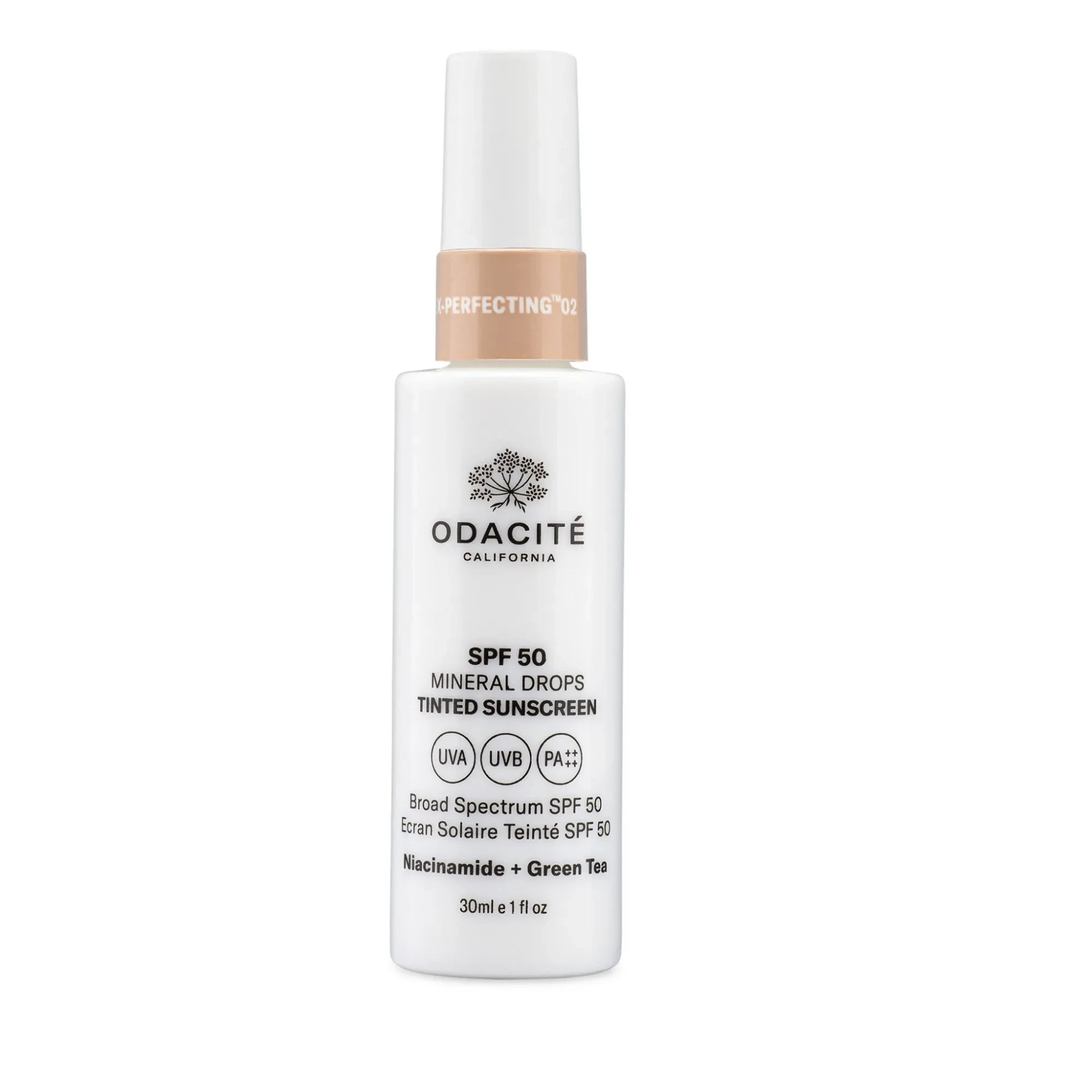 Odacité - Mineral Damlalı Renkli Güneş Kremi SPF 50 Flex-Perfecting™ - 30ml | 02