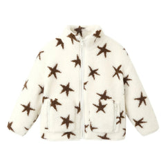 Rylee + Cru - Felix Sherpa Jacke | Ecru