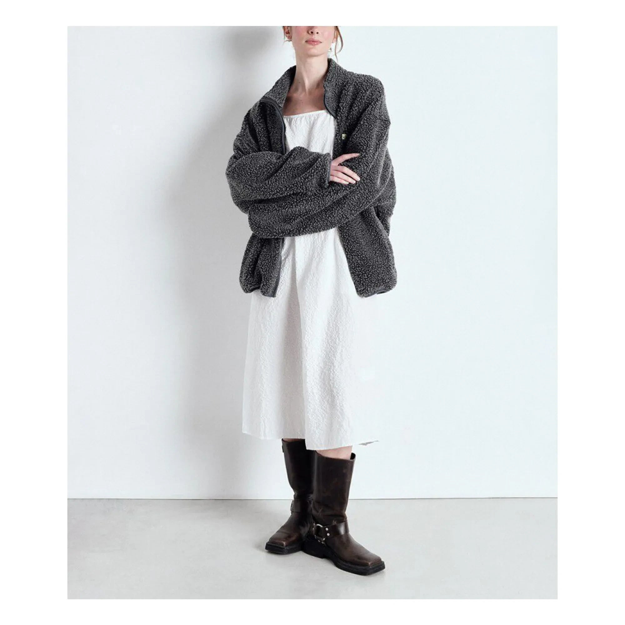 American Vintage - Hoktown Jacke | Meliert Kohlegrau