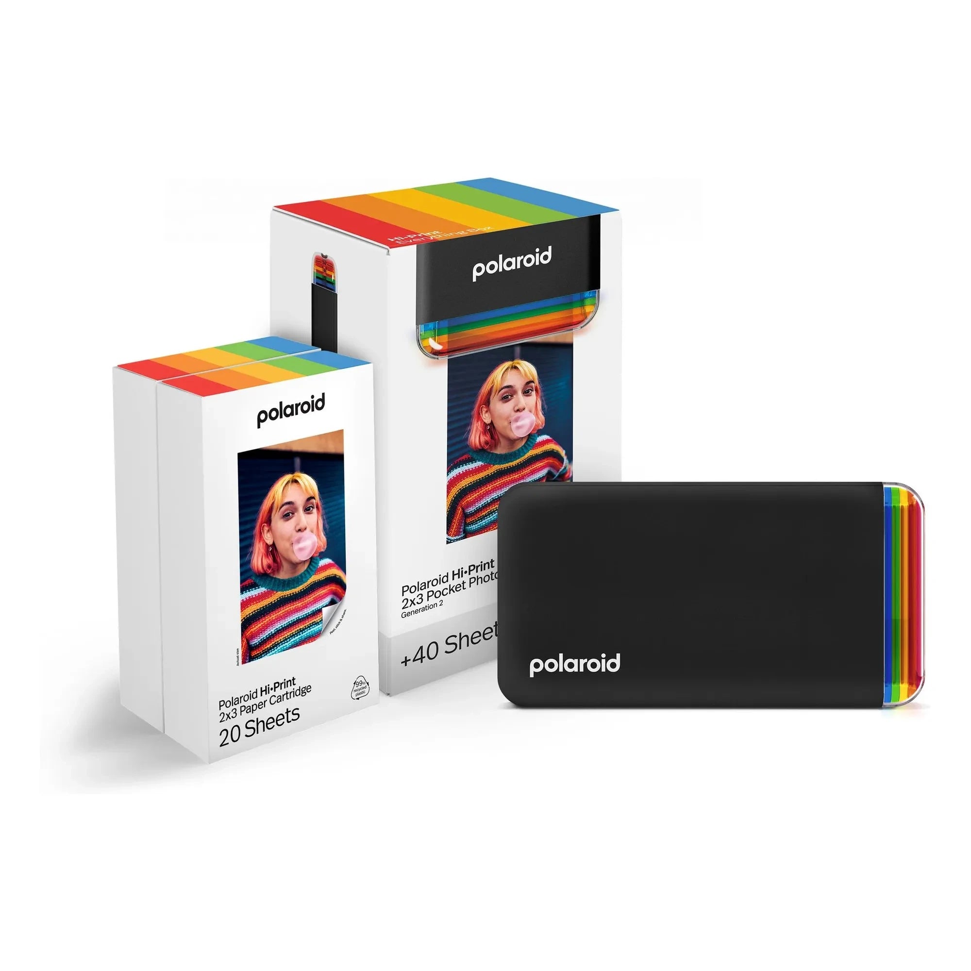 Polaroid - Hi-print Gen 2 Fotodrucker-Set | Schwarz