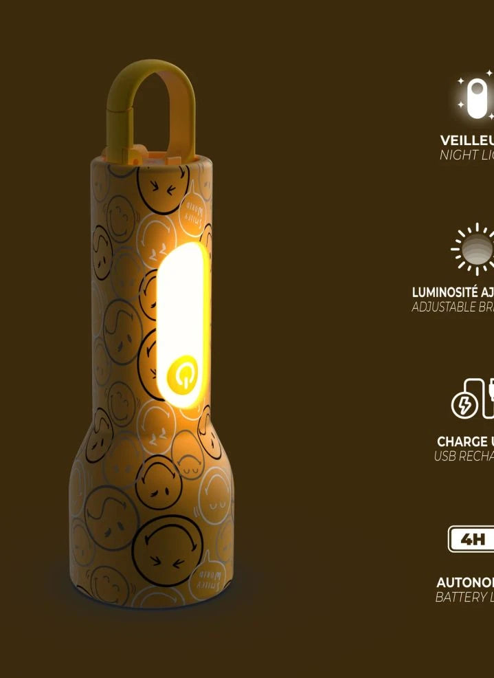 MOB - Glowy Taschenlampe - MOB x Smiley World | Gelb