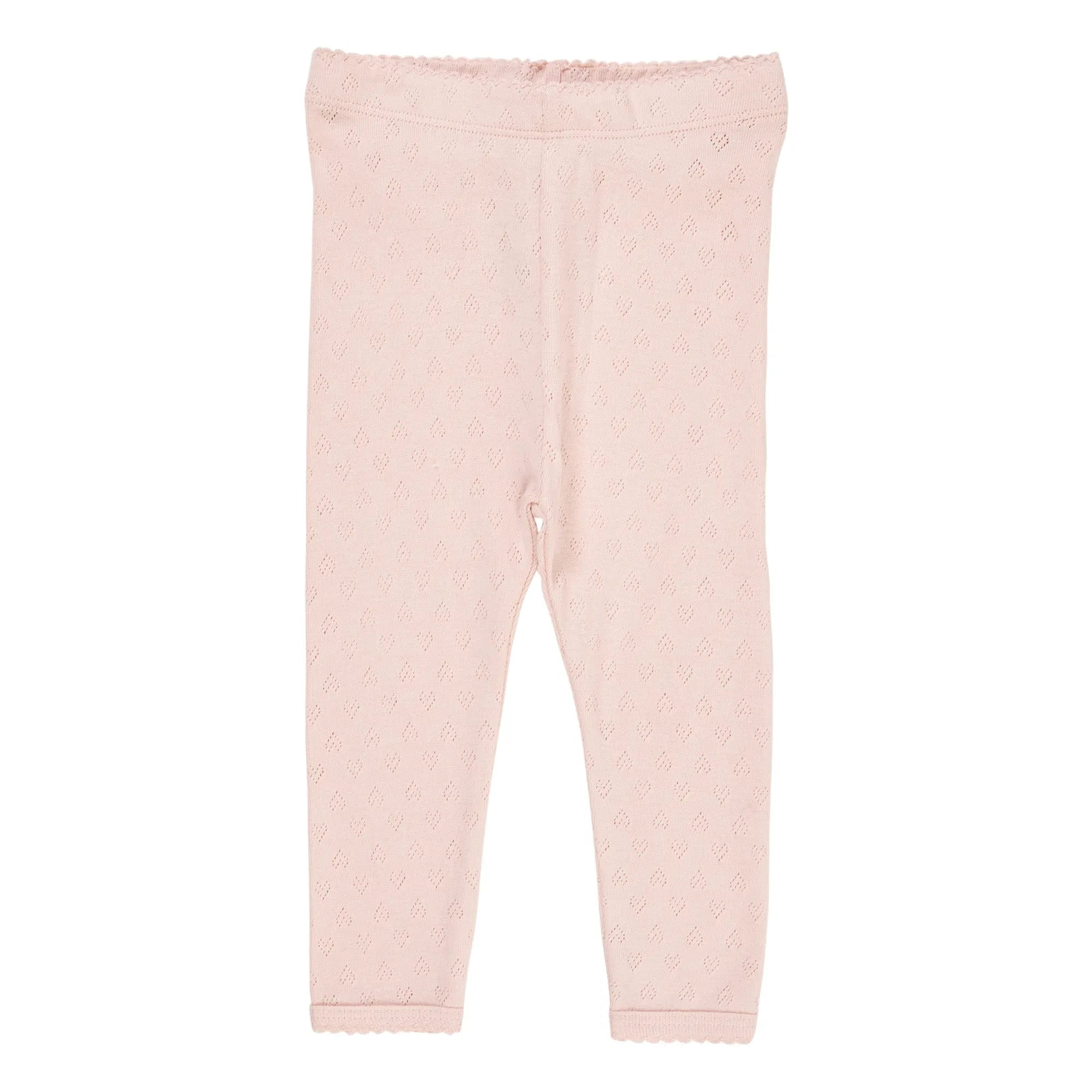 Copenhagen Colors - Gepunktete Leggings | Hellrosa