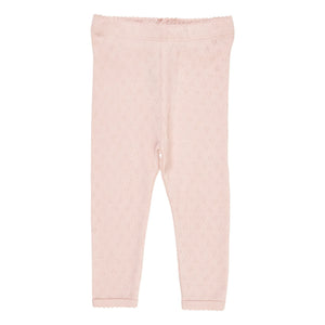 Copenhagen Colors - Gepunktete Leggings | Hellrosa