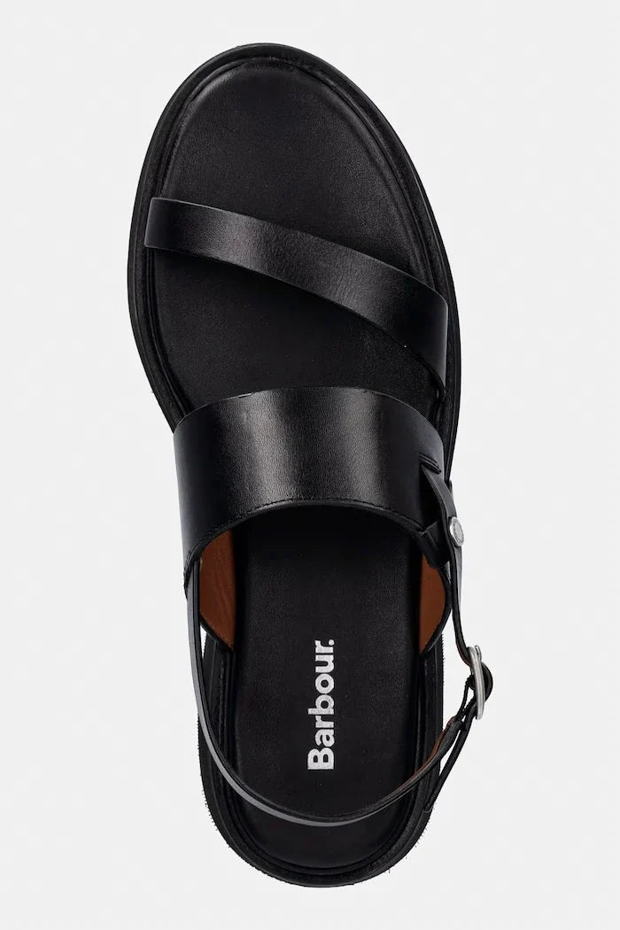 Barbour Dakota Deri Kadın Platform Sandalet
