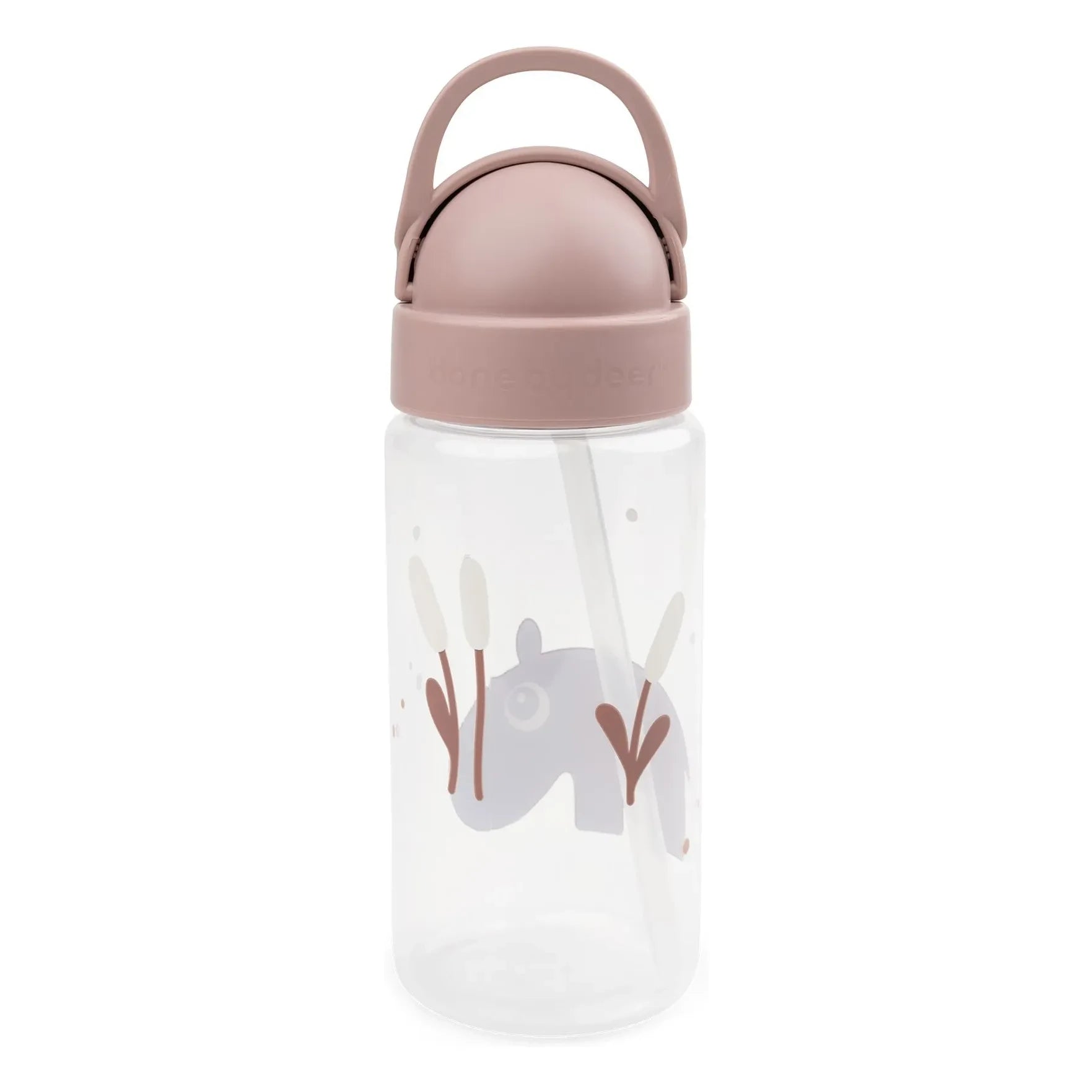 Done by deer - Ozoo Trinkflasche - 350 ml | Puderrosa
