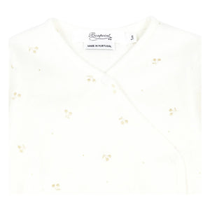 Bonpoint – Kirsch-Jersey-Strampler Pyjama | Gold