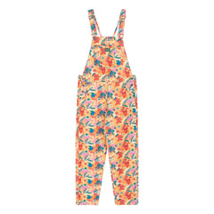 Favorite People - Latzhose mit Blumenmuster Toskana - Damenkollektion | Orange