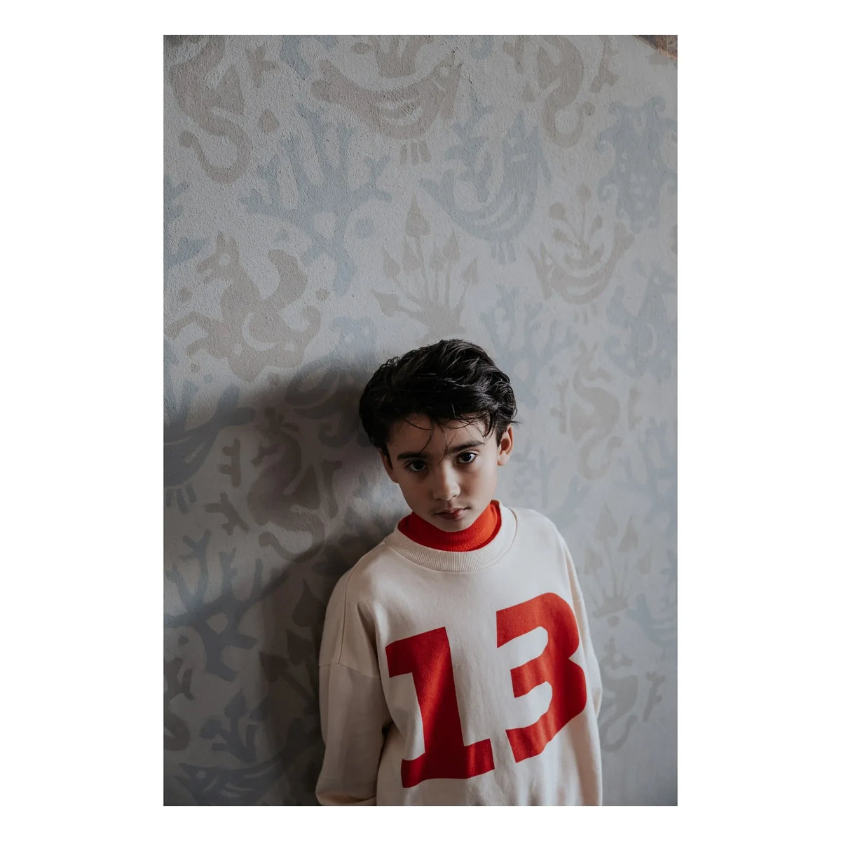 Repose AMS - 13 Bio-Baumwoll-Sweatshirt | Ecru