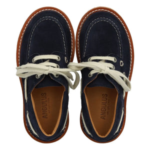 Angulus - Dock Wildleder Bootsschuhe | Marineblau