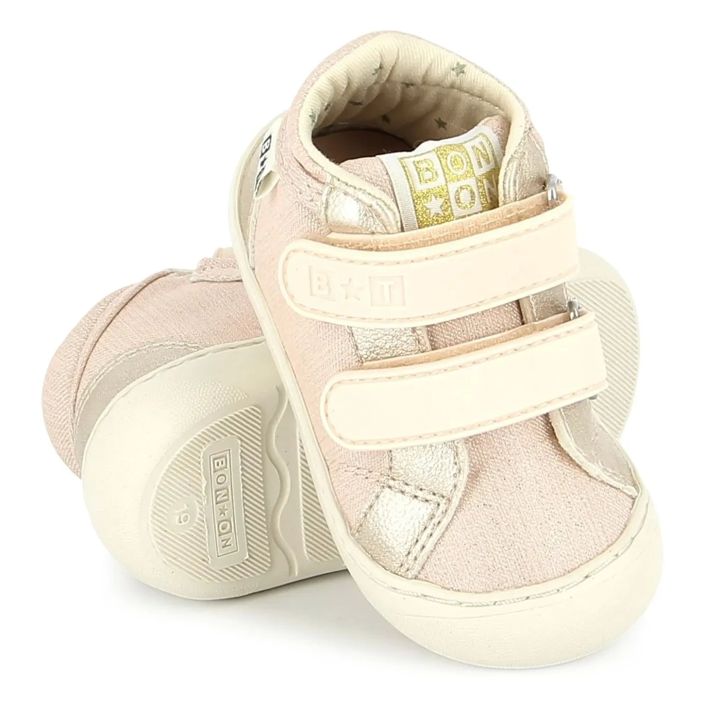 Bonton - Smoothie Easy Double Scratch Sneakers | Puderrosa