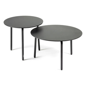 Serax - August Outdoor Runder Beistelltisch | Schwarz