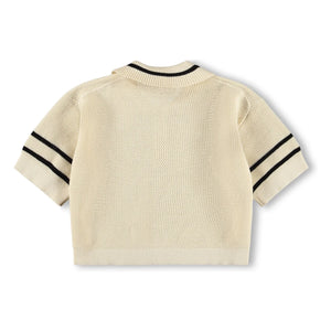 Molo - Gwinn Poloshirt aus Bio-Baumwollstrick | Ecru