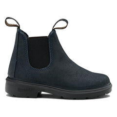 Blundstone - Chelsea Boots aus gewachstem Wildleder | Marineblau