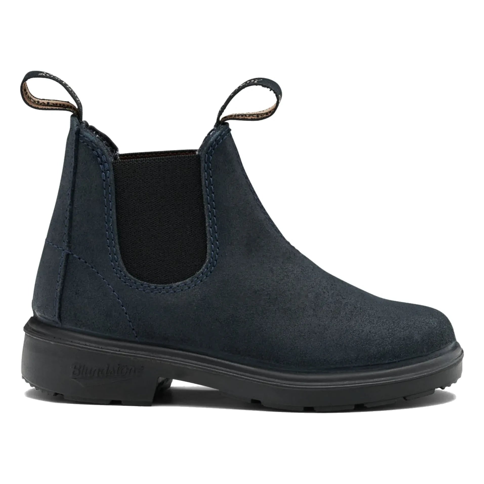 Blundstone - Chelsea Boots aus gewachstem Wildleder | Marineblau