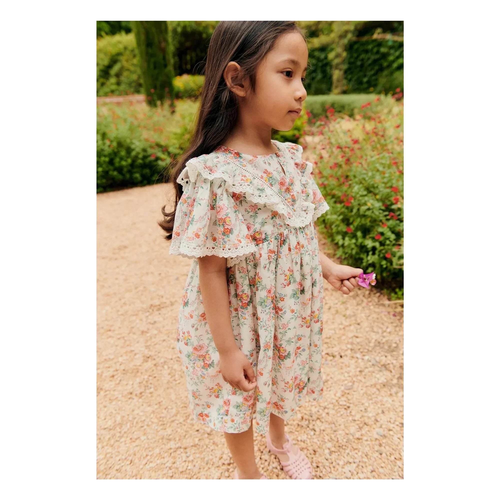 Louise Misha - Bio-Baumwollkleid Siloe | Creme
